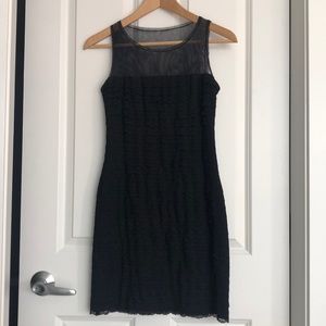 BCBG Black Lace Dress